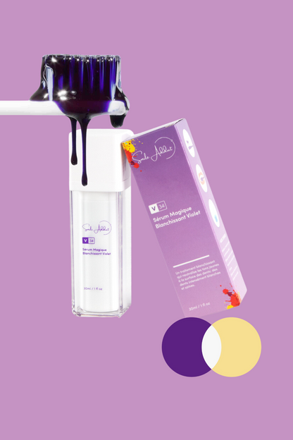 CORRECTEUR DE COULEUR - Serum "magique" blanchissant violet 30ml 🌟